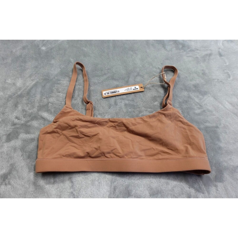 Skims Women's Fits Everybody Scoop‎ Neck Bralette BR-SCH-2025 Sienna XS NWT